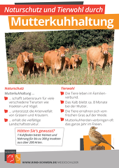 Naturschutz und Tierwohl durch Weidetierhaltung Naturschutz und Tierwohl durch Weidetierhaltung