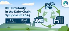 IDF Circularity in the Dairy Chain Symposium 2024 IDF Circularity in the Dairy Chain Symposium 2024