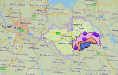 Lagekarte Mecklenburg-Vorpommern Lagekarte Mecklenburg-Vorpommern