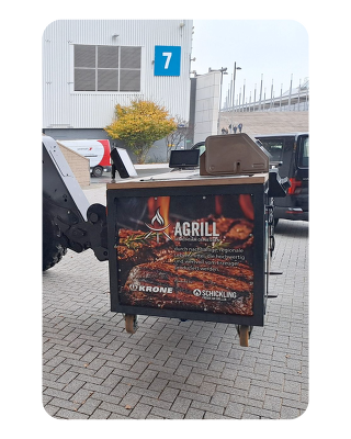 AGRILL Foto Abgerundet
